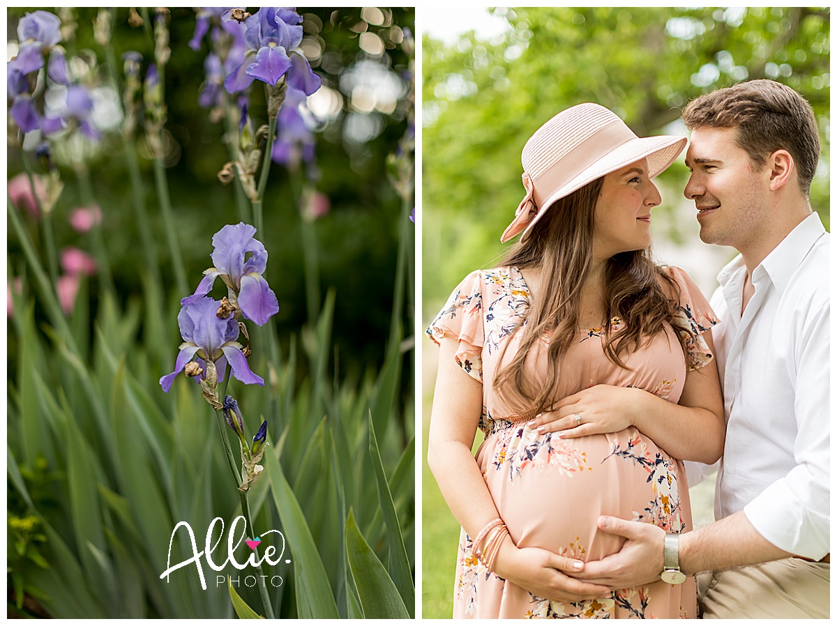 concord ma national park garden maternity photos