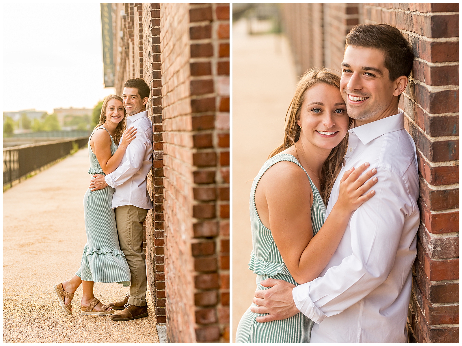 downtown lowell ma engagement photo shoot