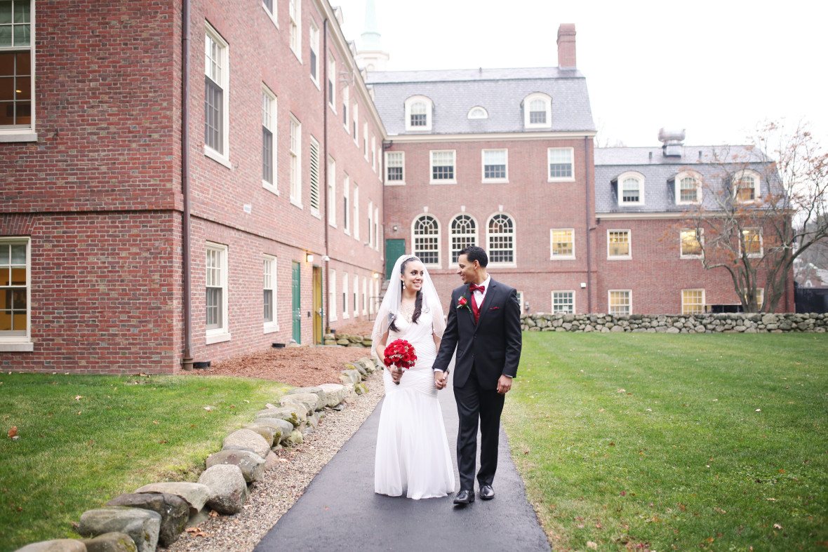 Denisse &amp; Julio Wedding Portraits Andover, MA Allie