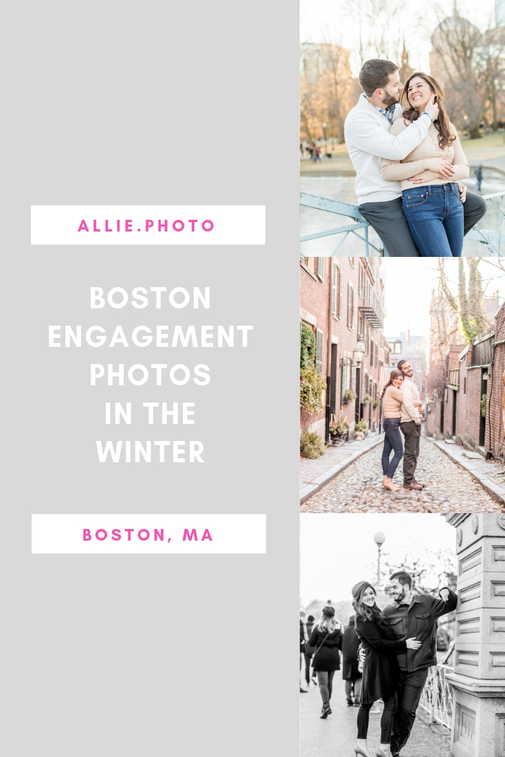 boston engagement photos public garden