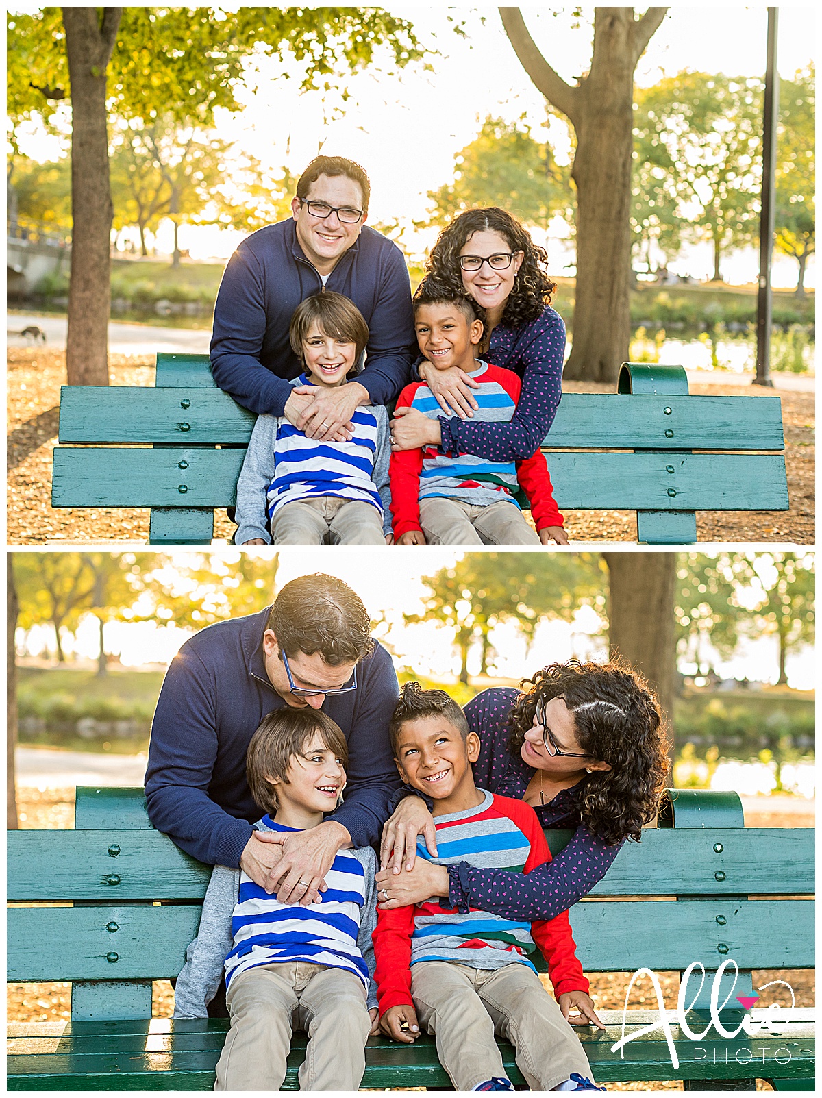 Boston family mini session Charles River Esplanade