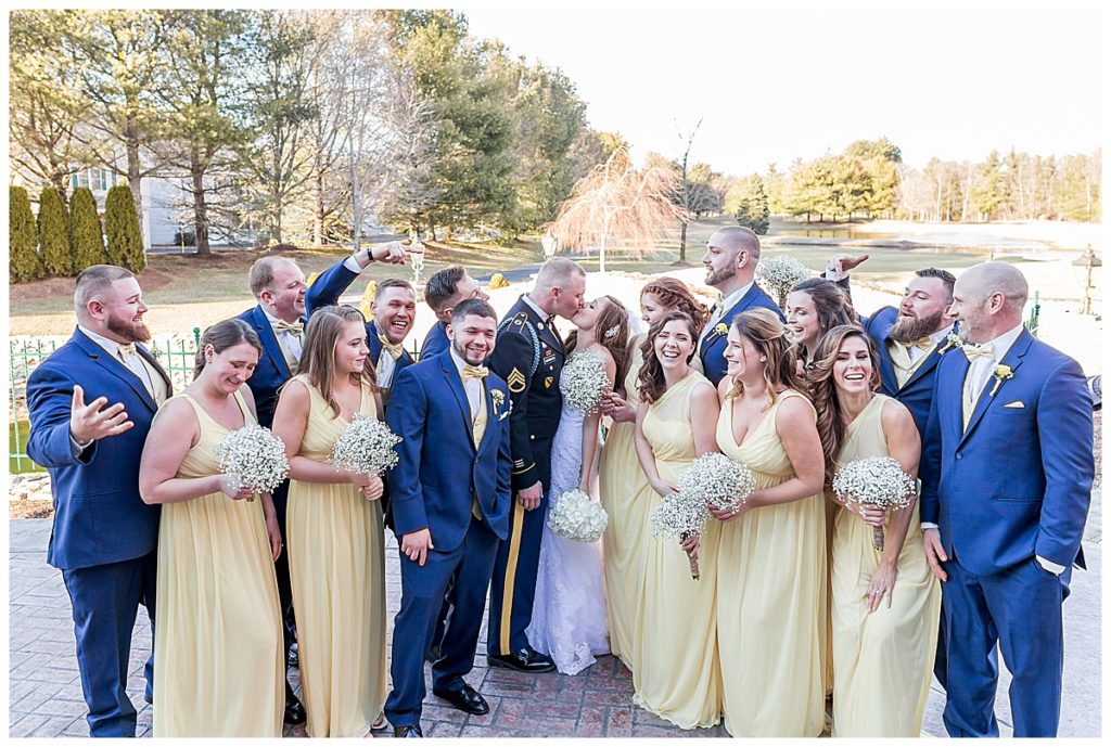 Tewksbury Country Club Spring Wedding // Stephanie & Mark - Allie.Photo