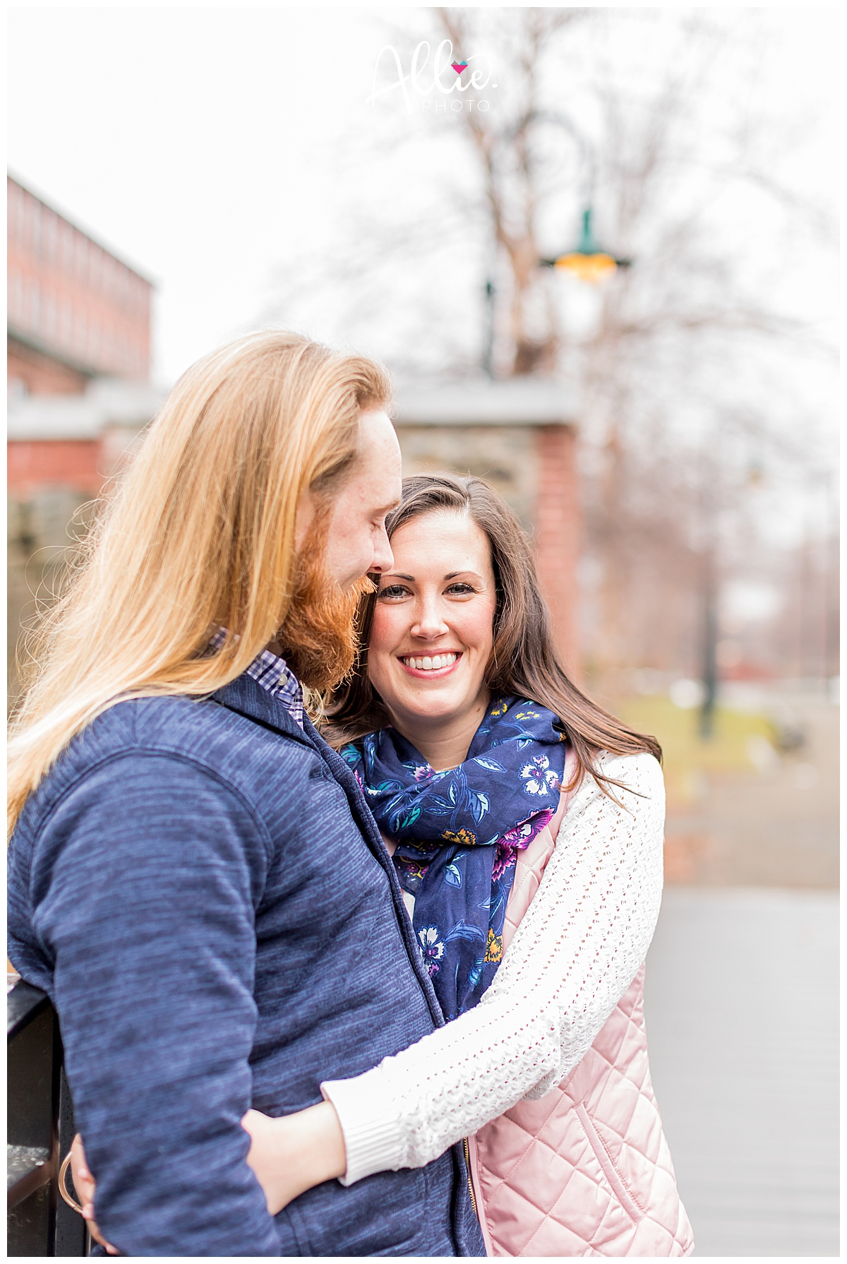 Downtown Lowell engagement photos