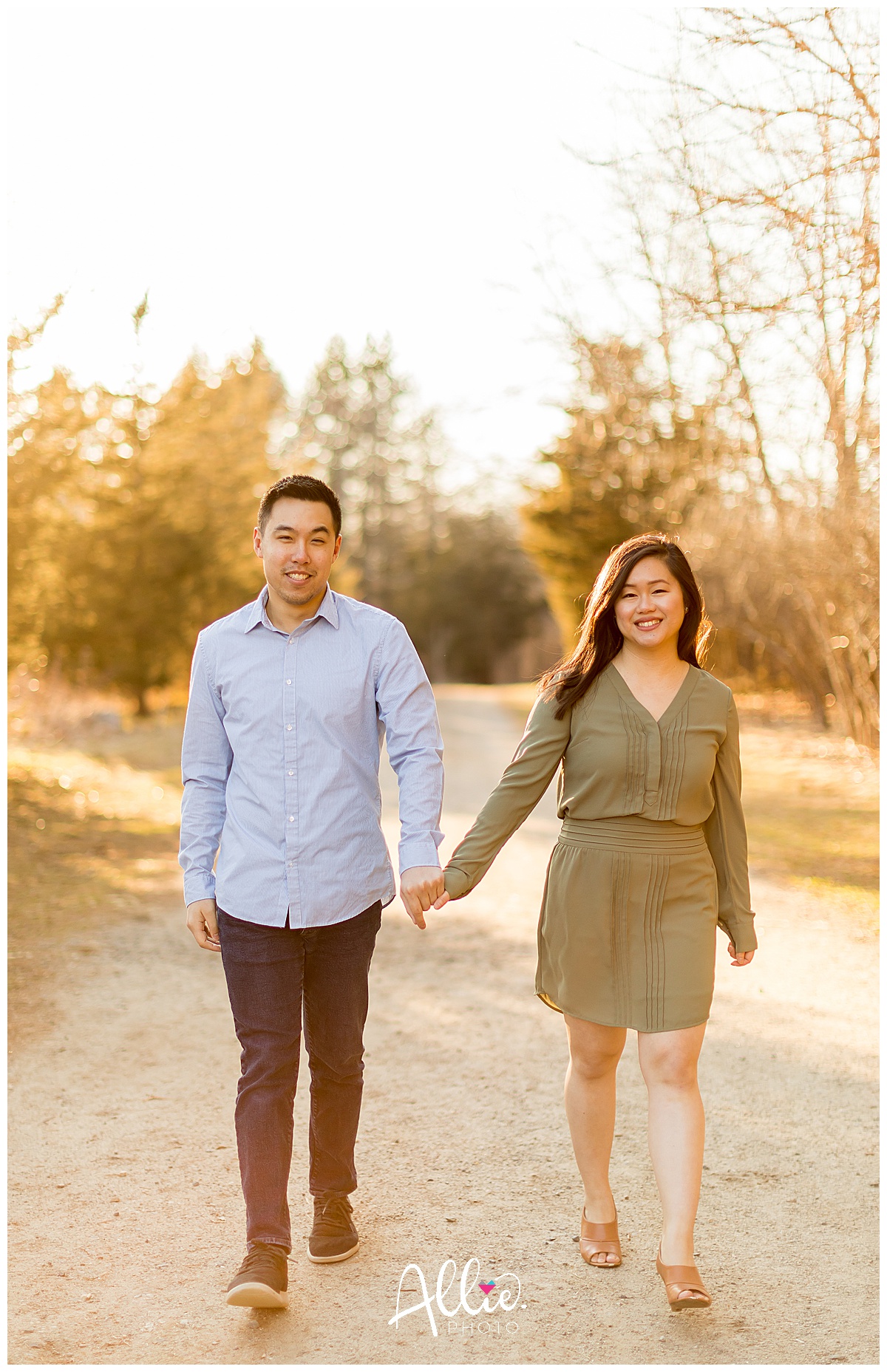 engagement session at great brook state park MA