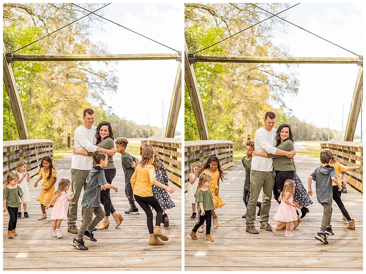 what to wear spring family portraits parents and kids