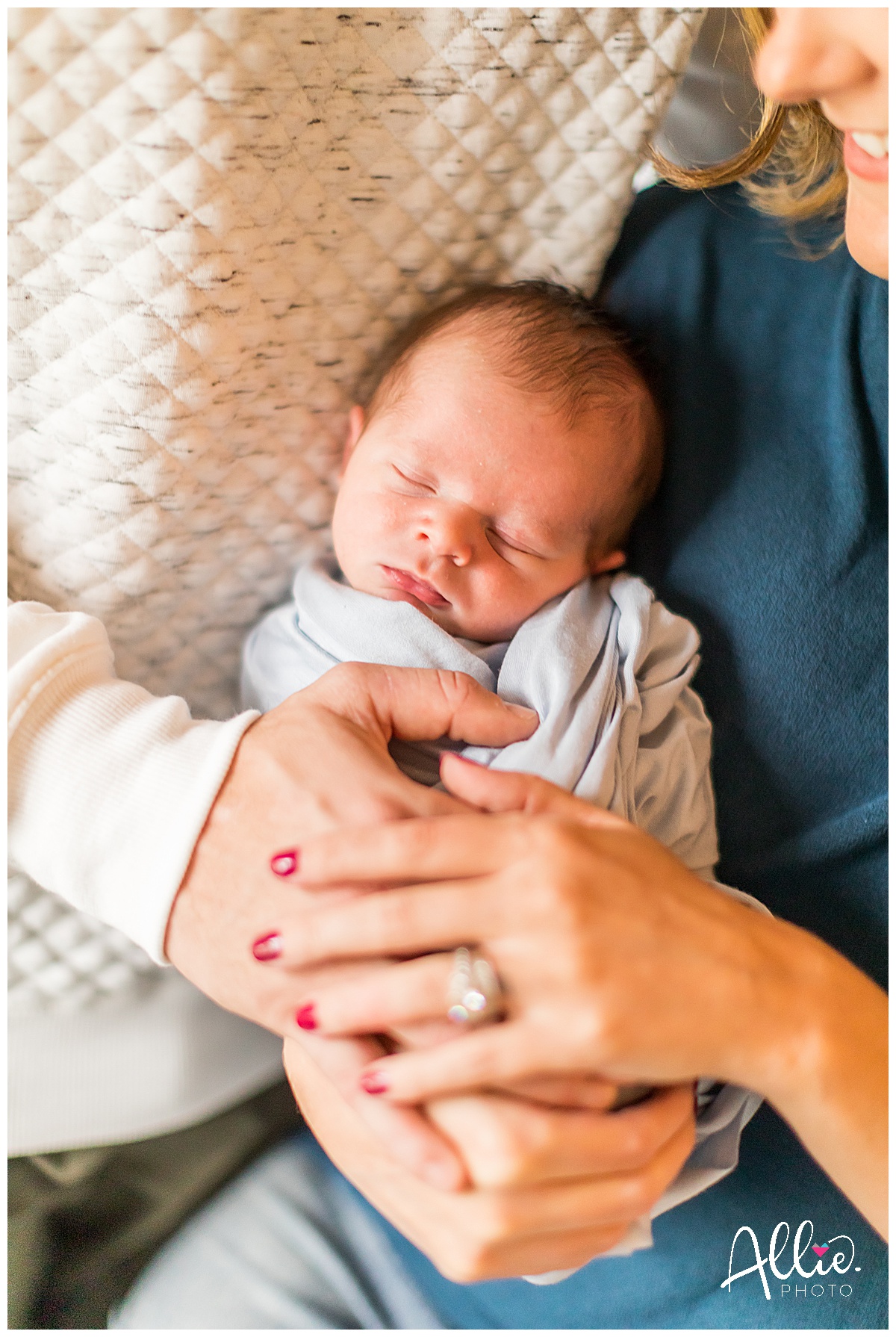 at-home newborn photos