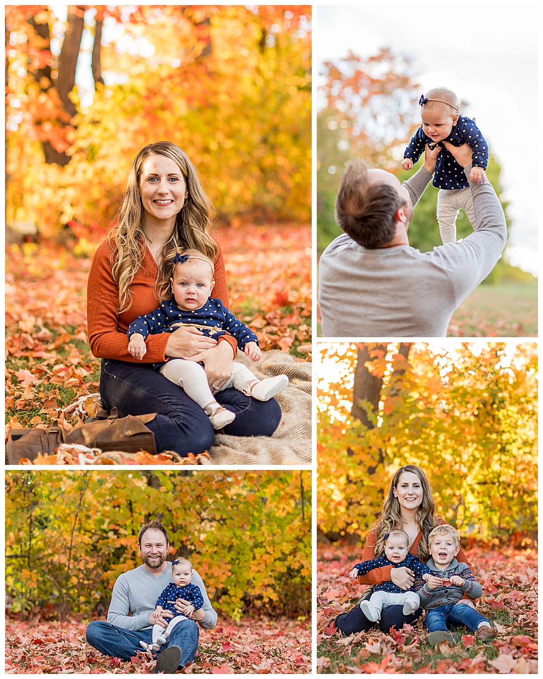 bedford nh family photos,boston area family session,fall family photos,fall leaves,new hampshire family photographer,