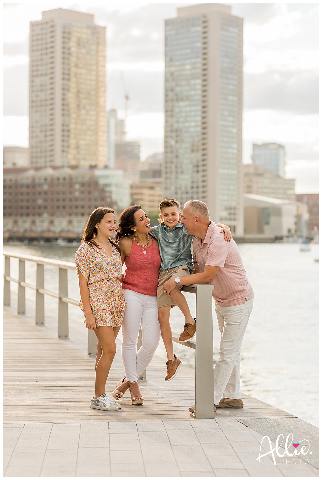boston seaport family photographer